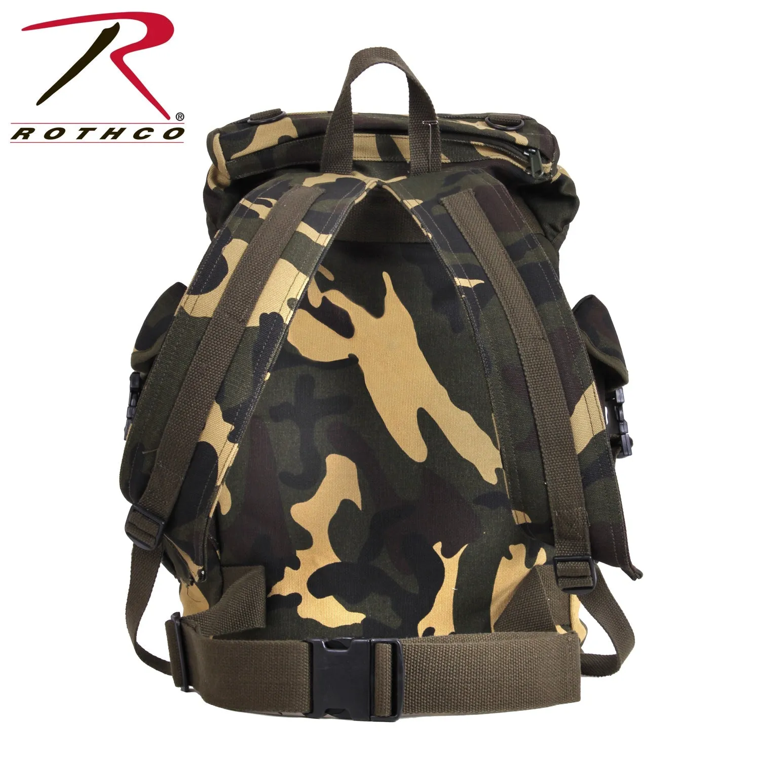 Value for money Rothco Beautifully crafted Outdoorsman Canvas Rucksack