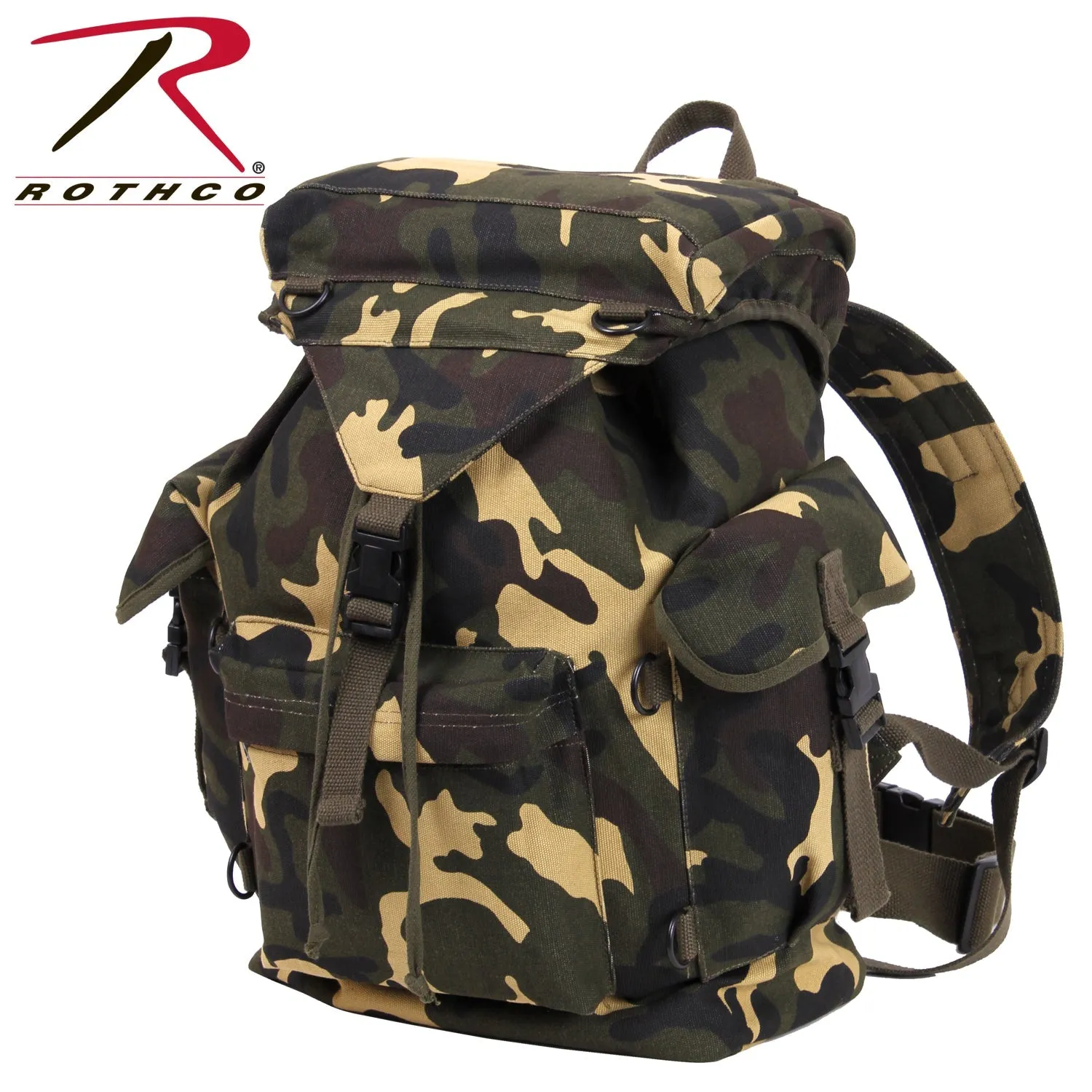 Value for money Rothco Beautifully crafted Outdoorsman Canvas Rucksack