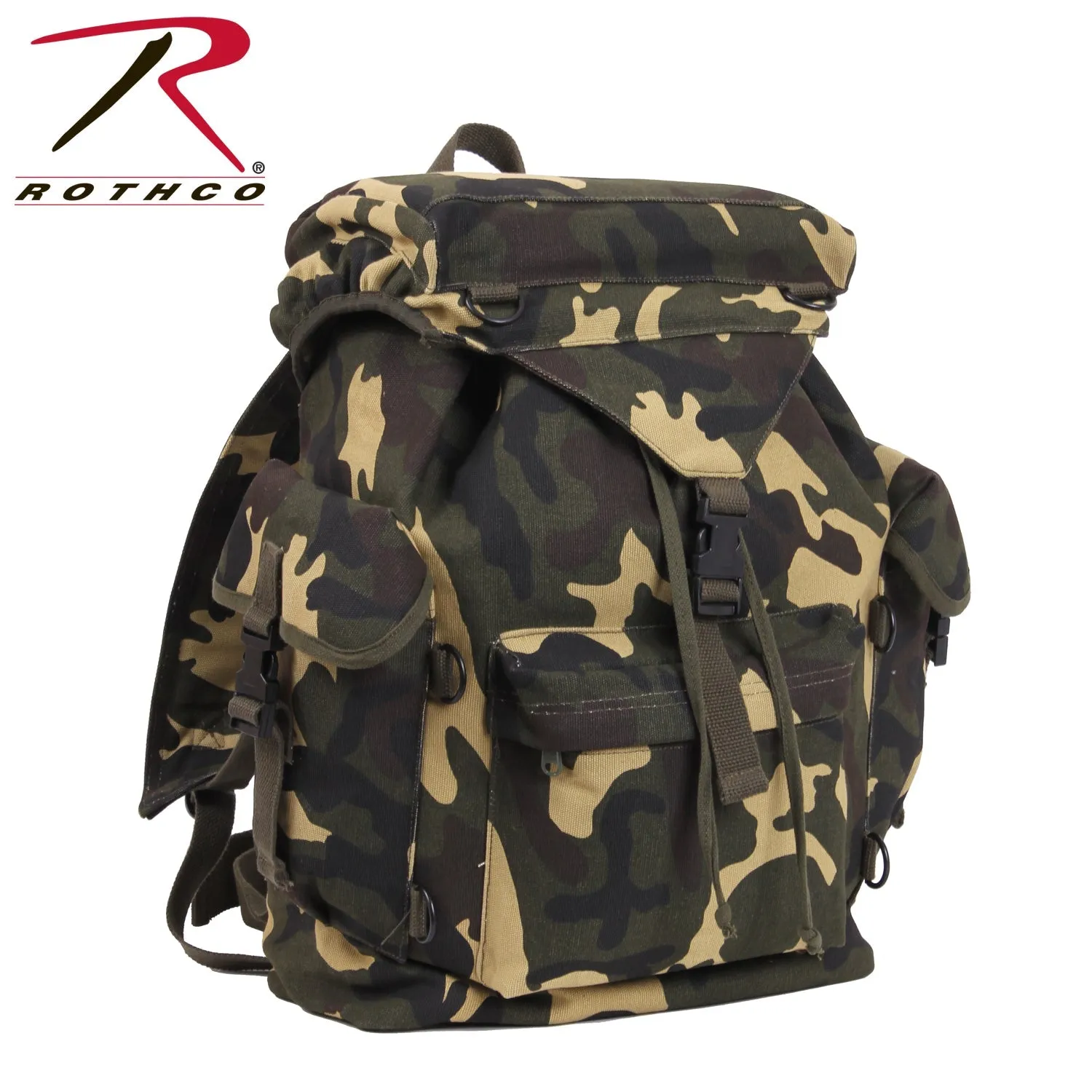 Value for money Rothco Beautifully crafted Outdoorsman Canvas Rucksack
