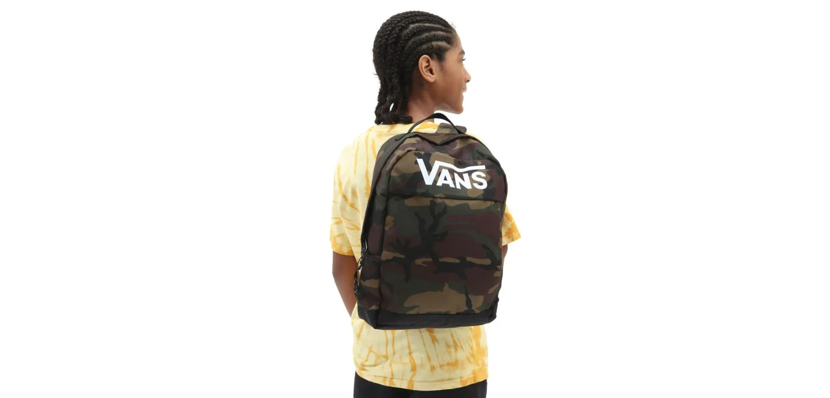 Vans Skool Boys Backpack 18 Liters - Green Brown
