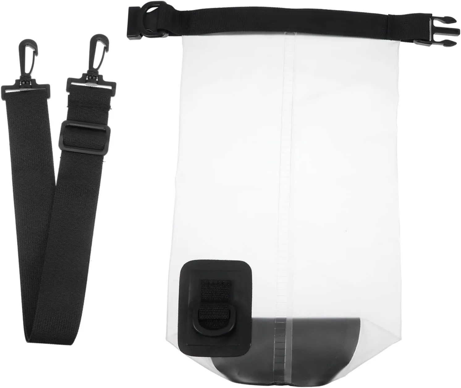 VANZACK 1pc Rafting Swimming Bag Transparent Backpack Clear Kayak Floating Waterproof Dry Waterproof Pouches for Cell Phones Waterproof Bags for Beach White 3l Floating Bag Portable Pvc