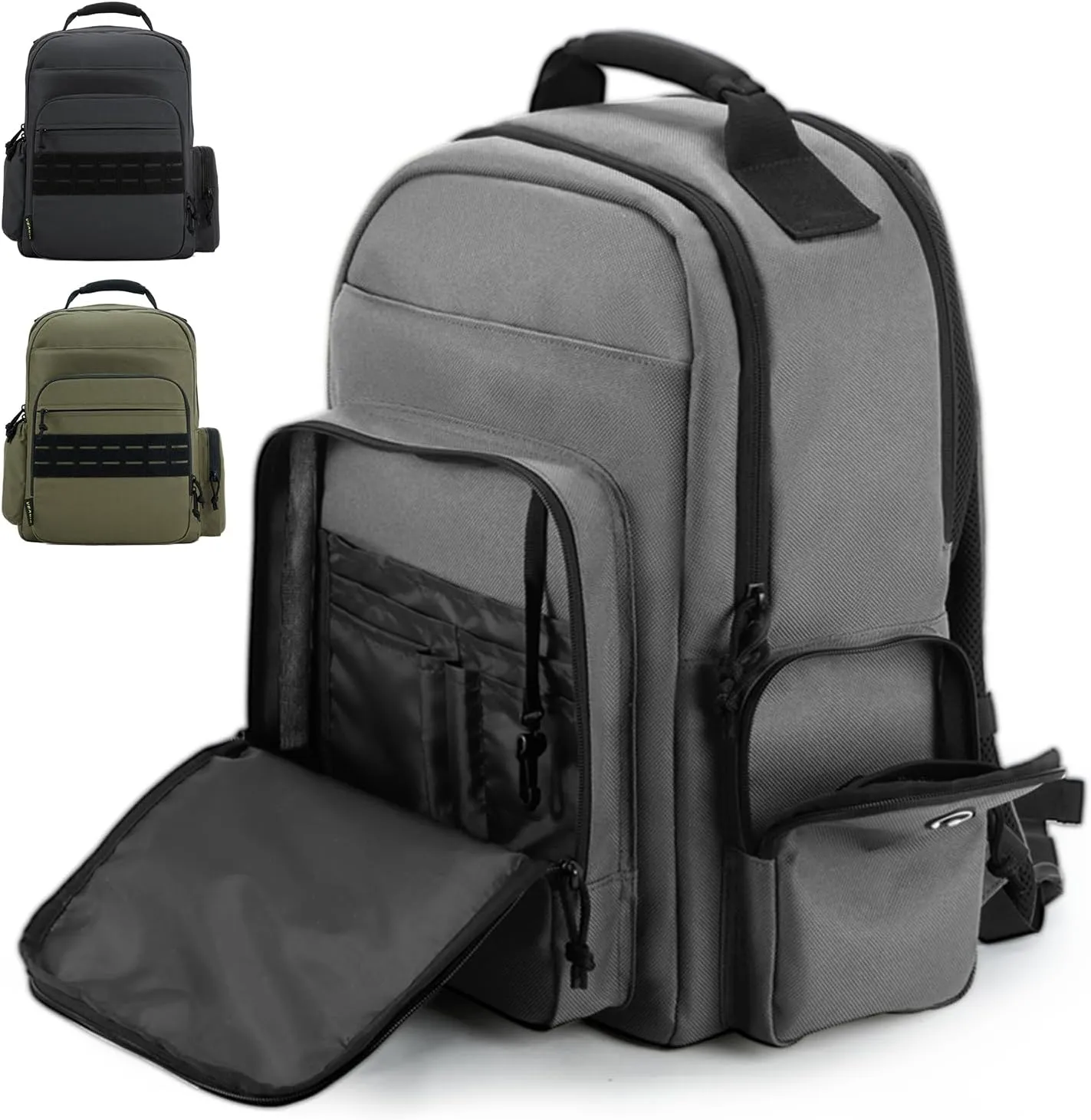 VEAGIA Tactical Travel Laptop Backpack For Men Large Heavy Duty Work Backpack Airline Approved Hiking Waterproof Bag