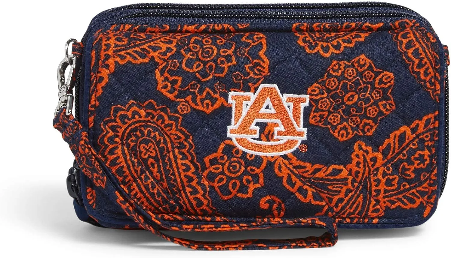 Vera Bradley Women's Cotton Collegiate All in One Crossbody Purse with RFID Protection (Multiple Teams Available)