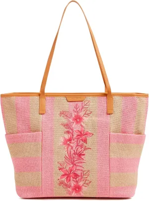 Vera Bradley Women's Straw Tote Bag