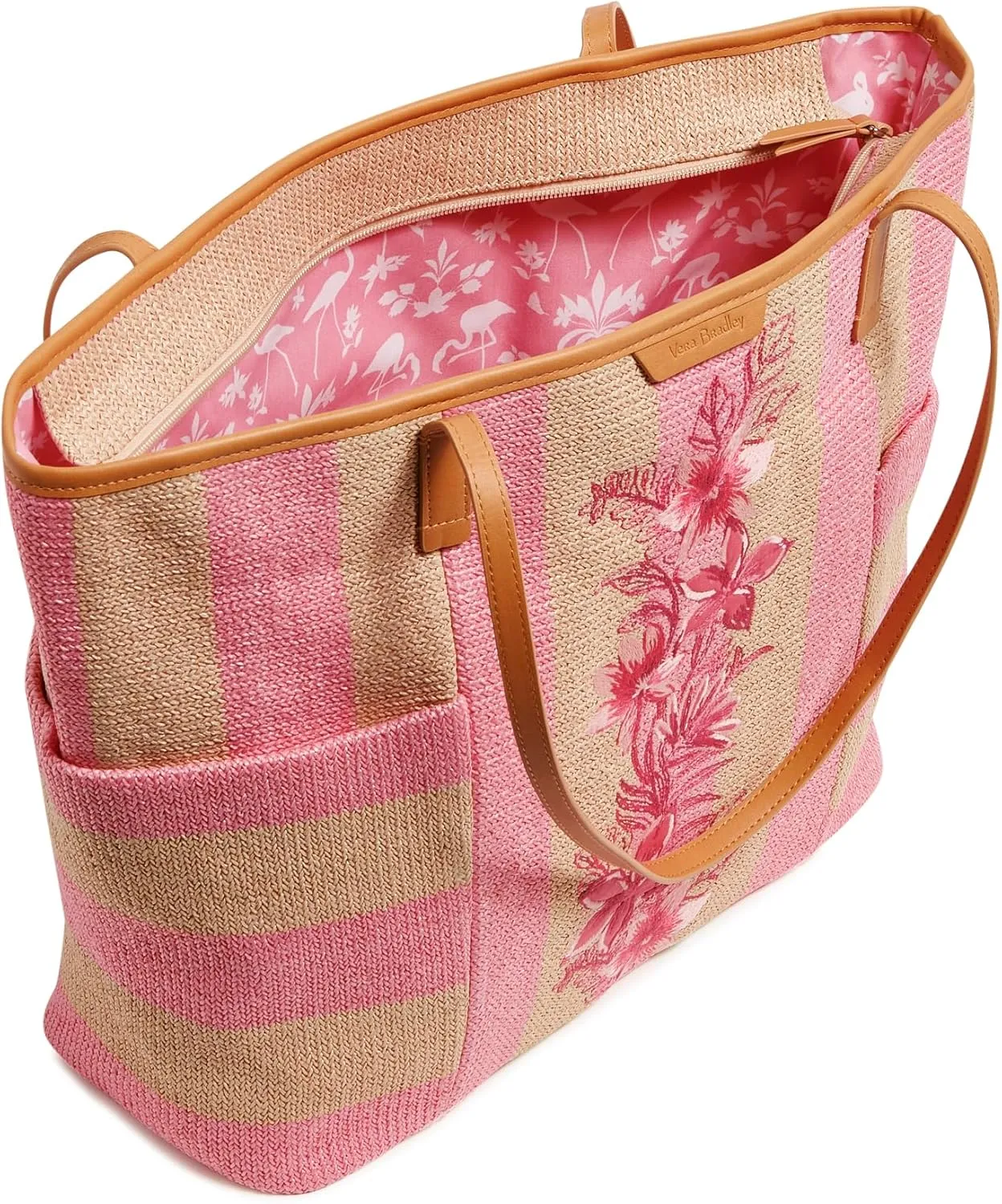 Vera Bradley Women's Straw Tote Bag