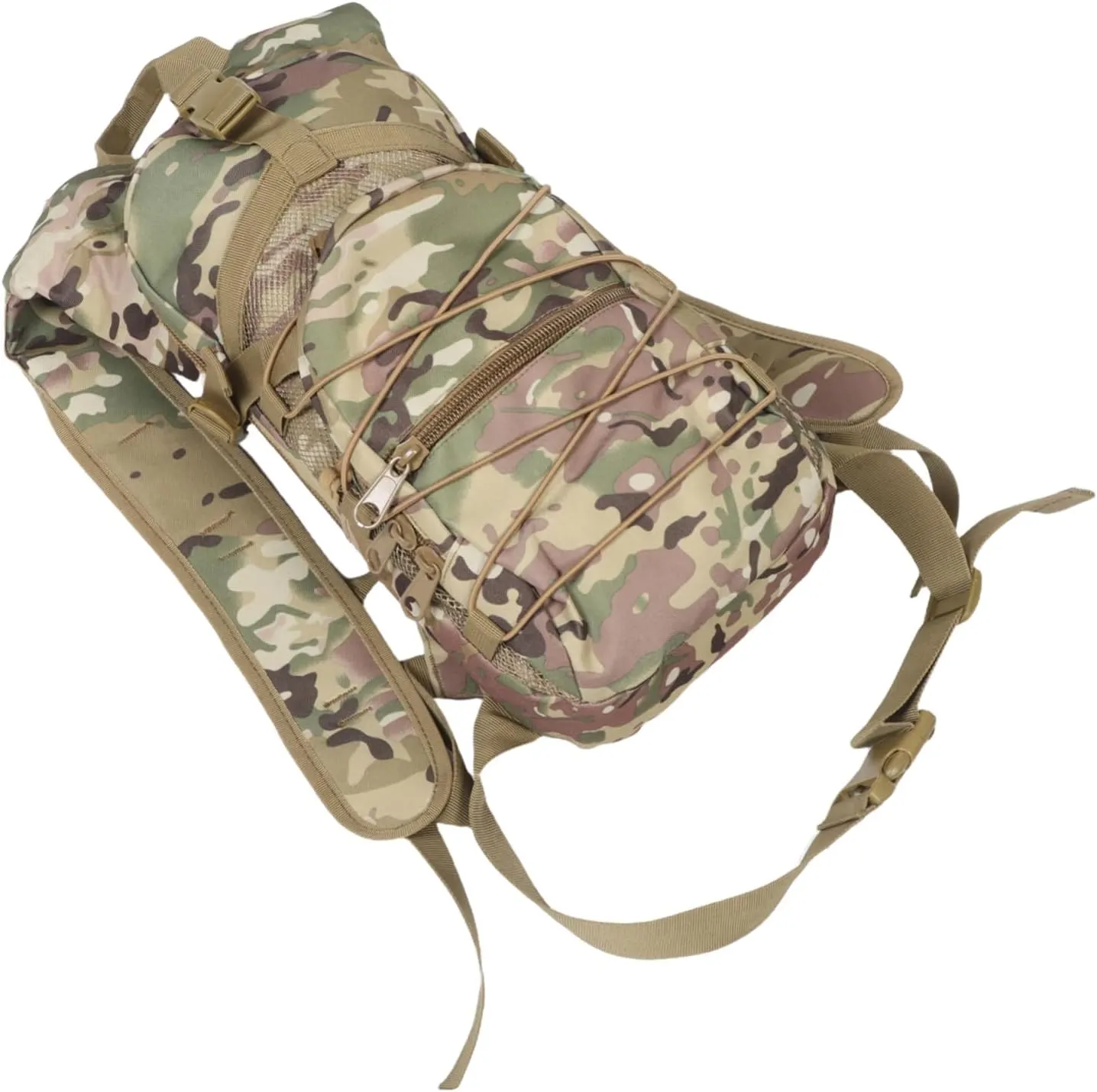 VICASKY Stylish Camo Backpack with Ample Storage Lightweight Daypack for Men and Women for Outdoor Travel and Camping Essentials