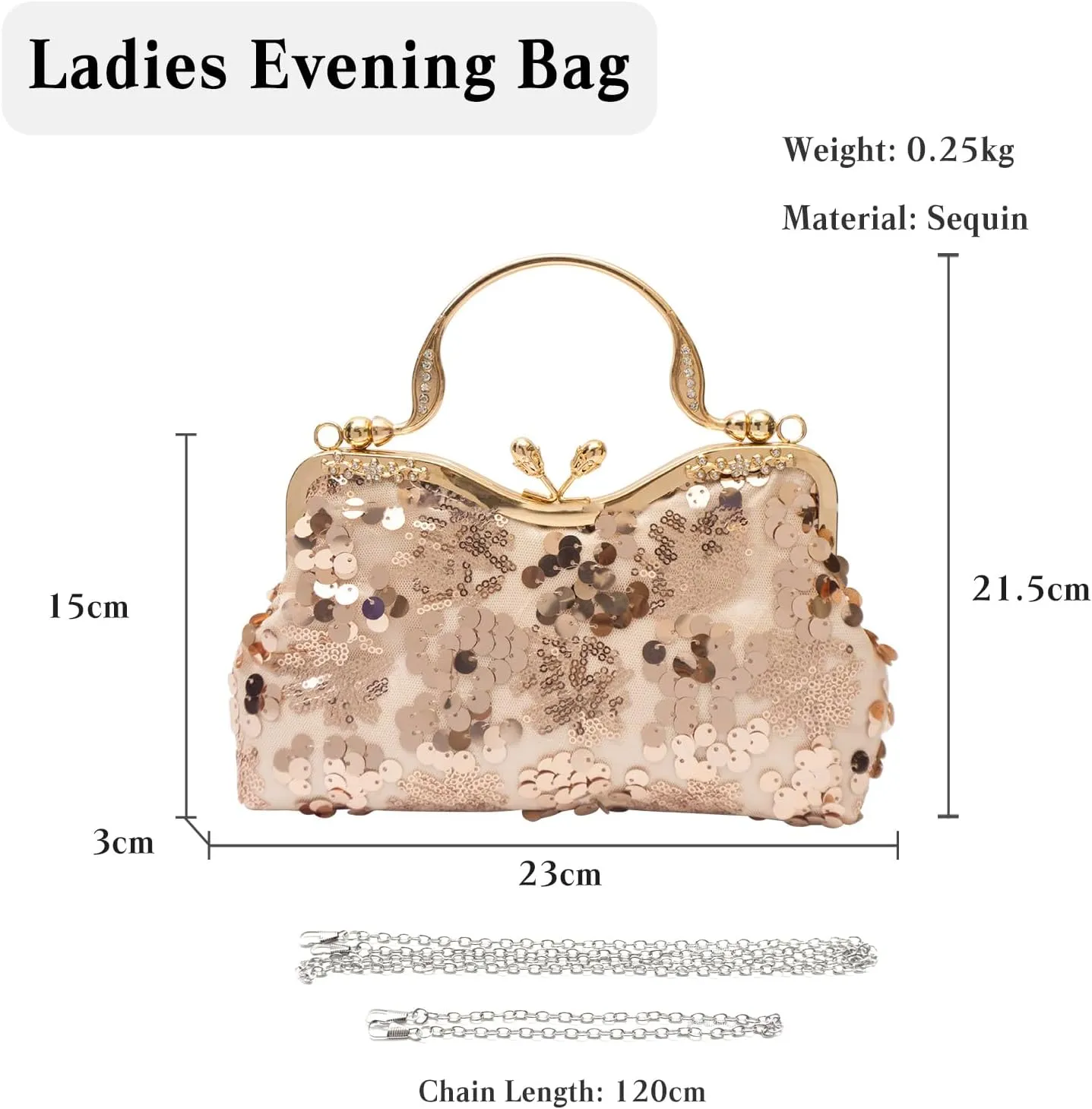 Vintage 1920s Evening Bag for Women Velvet Clutch Bag Sparkly Sequin Handbag Bridal Wedding Purse