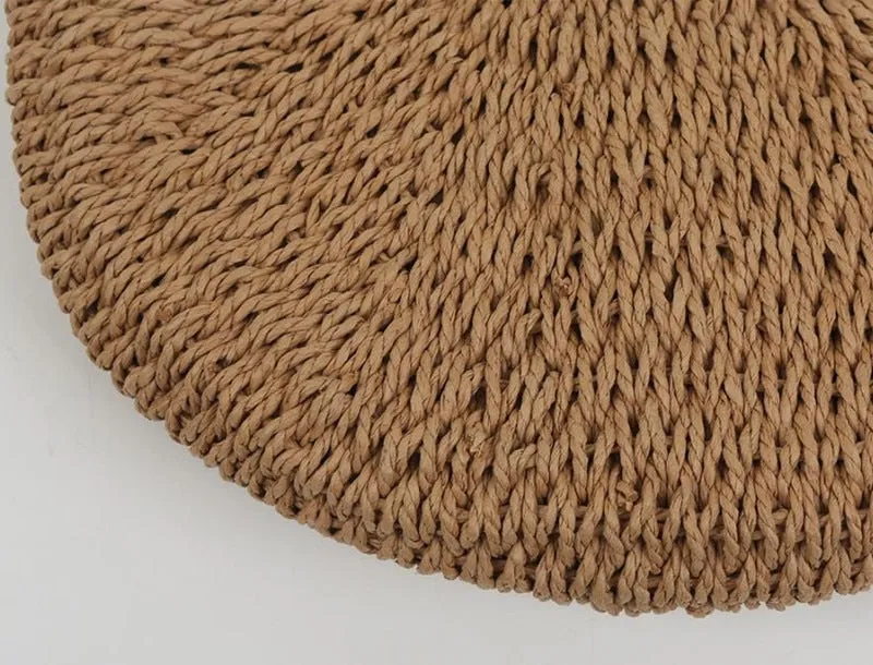 VINTAGE 2 RATTAN BEACH HANDBAG
