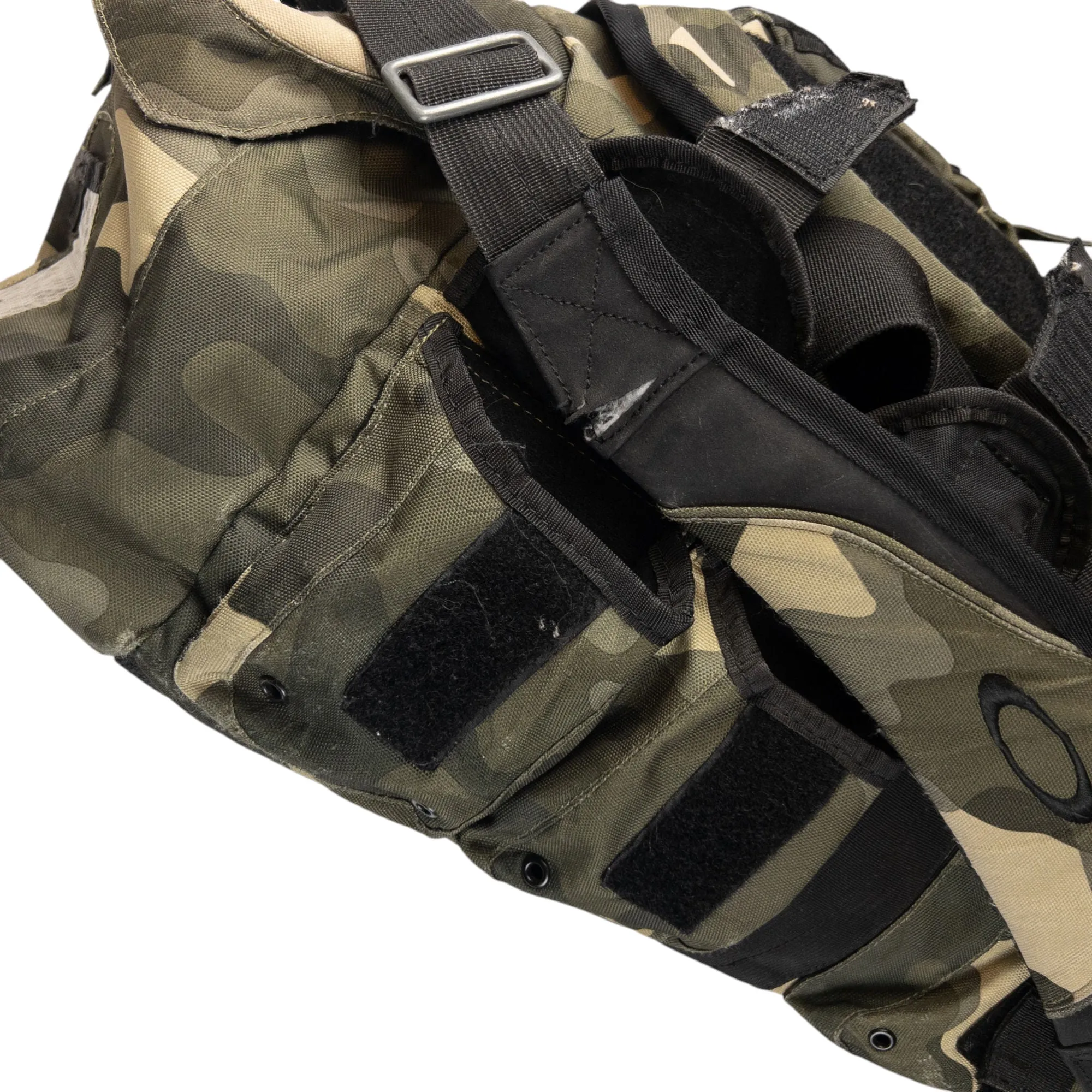 Vintage Oakley Camo Cargo Duffel Bag