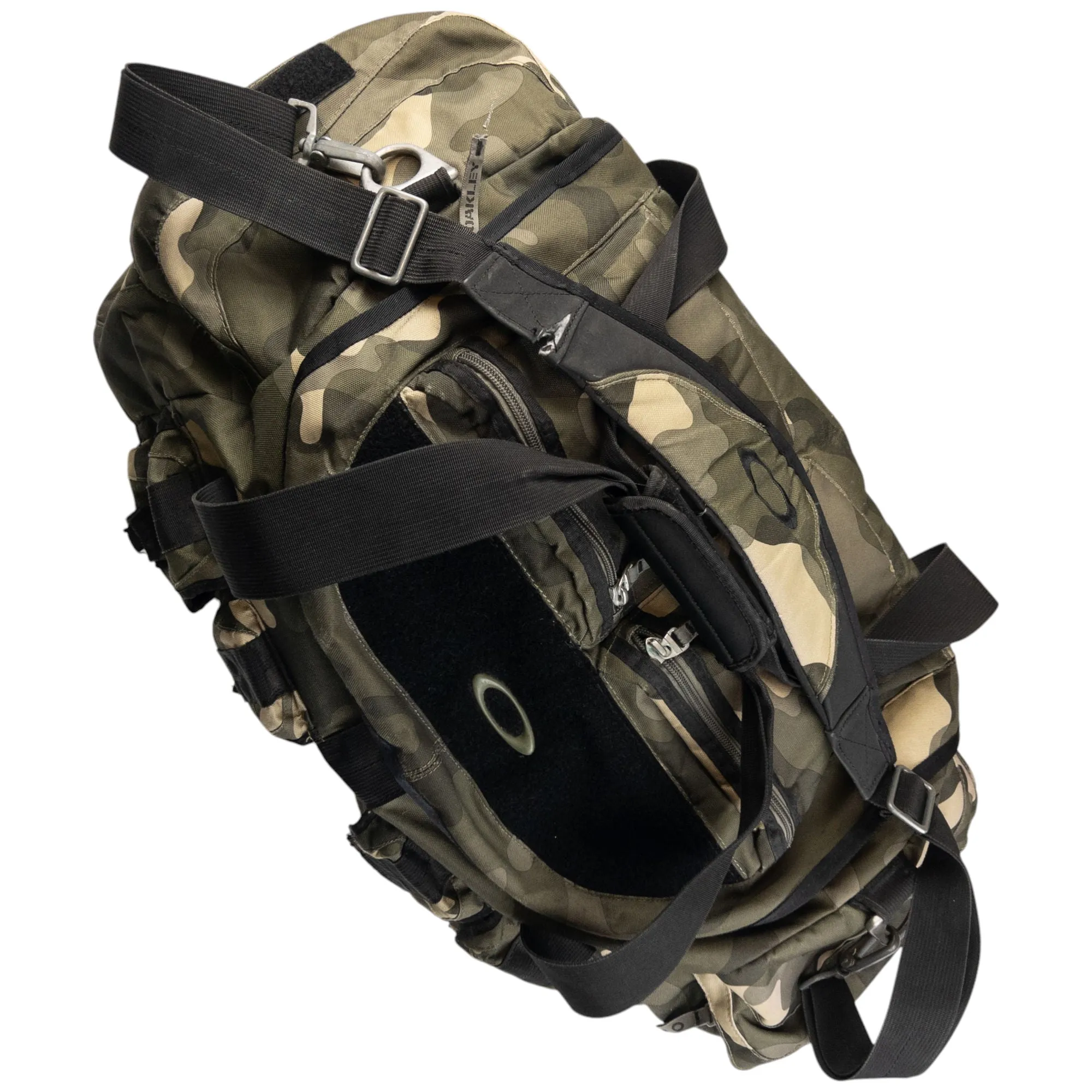 Vintage Oakley Camo Cargo Duffel Bag
