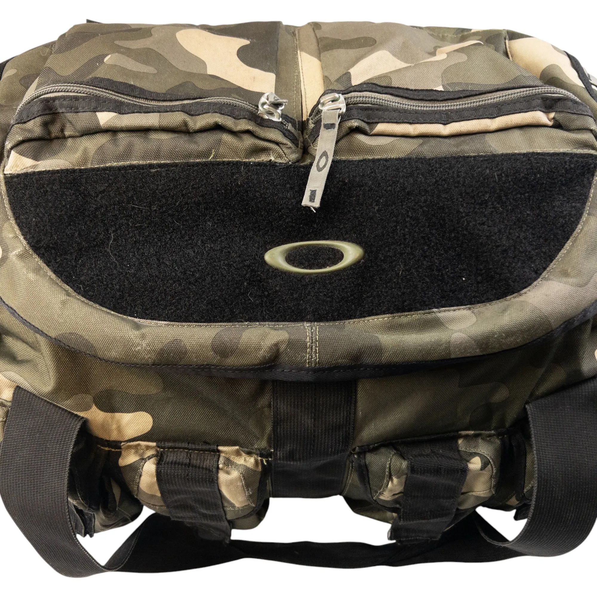 Vintage Oakley Camo Cargo Duffel Bag