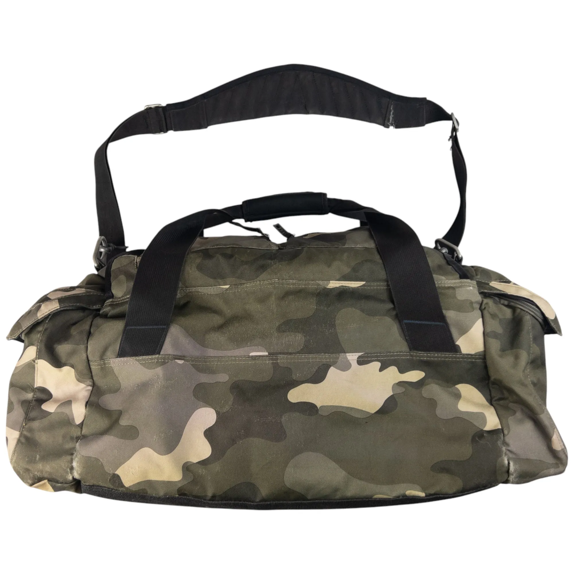 Vintage Oakley Camo Cargo Duffel Bag