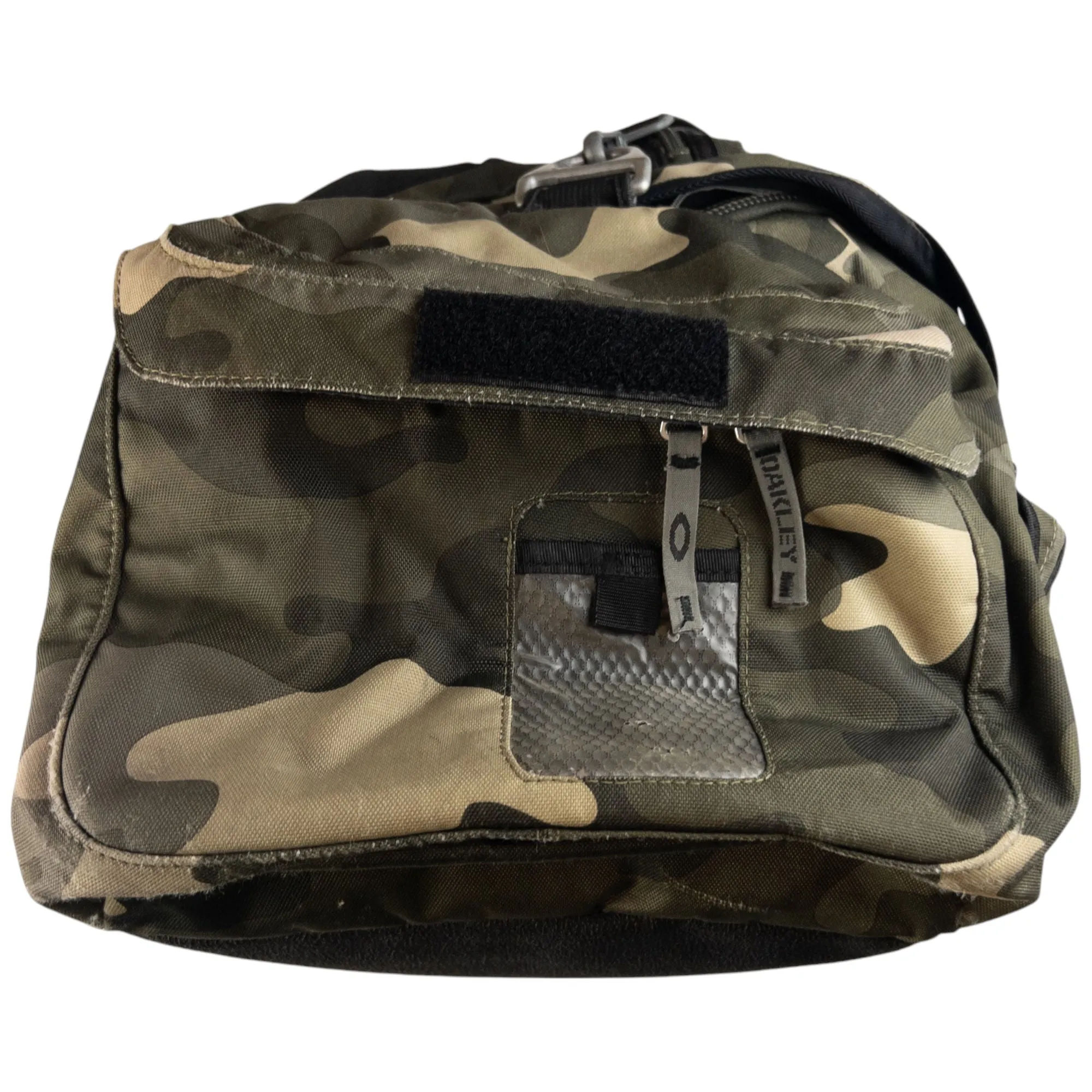 Vintage Oakley Camo Cargo Duffel Bag