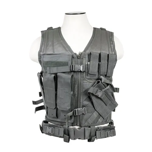 Vism By Ncstar Tactical Vest-urbgr M-xl