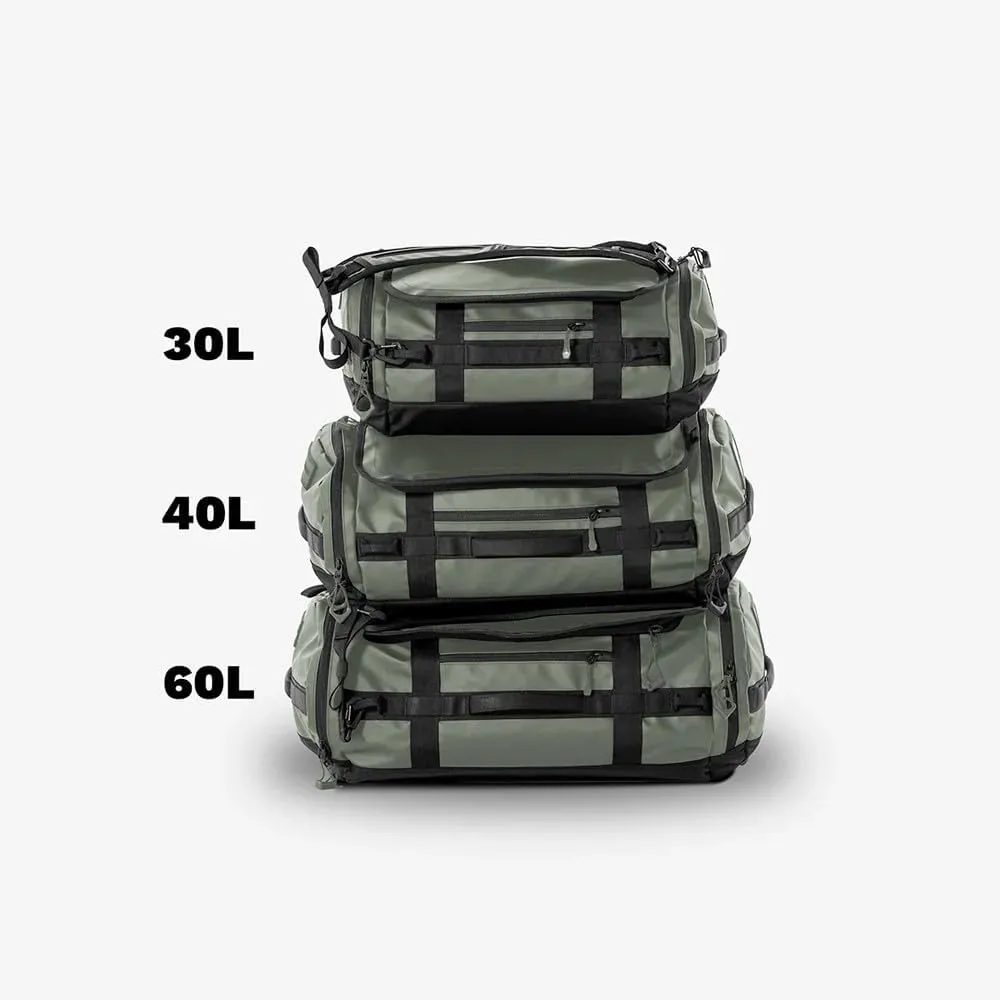 WANDRD CARRYALL 40L Wasatch Green - Perfect Travel Essentials duffel Bag: Versatile for Traveling, Ideal Vacation & Everyday Travel Bag