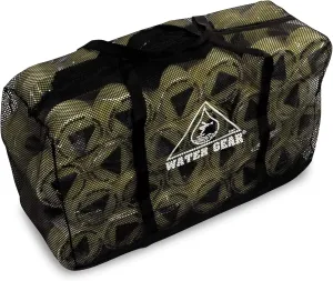 Water Gear Bell Mesh Bag - Durable Storage Mesh Bag with Zipper for Water Dumbbells Hand Buoys - Sports Bag for Men and Women