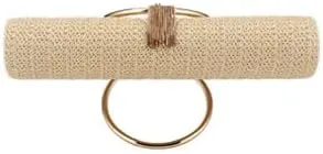 Weave Straw Handbag for Women Tassels Straw Clutch Summer Evening Party Bag Elegant Beach Top Handle Purse with Chain