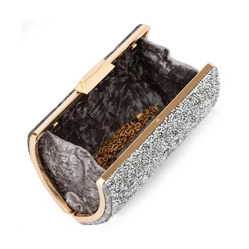 Wedding Clutch Purse Sequin Evening Bag Party Handbag