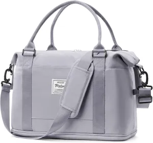 Weekender Bags for Women,Personal Item Travel Bag,Overnight Travel Duffel Bag with Expandable Shoes Compartment & Wet Pocket