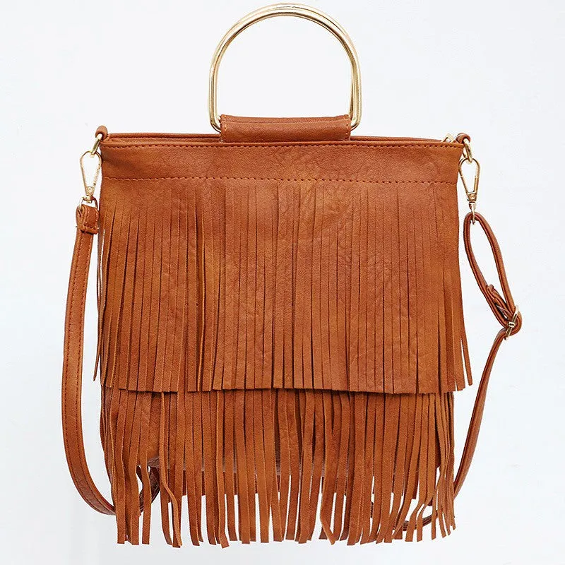 Western Boho Fringe Bag