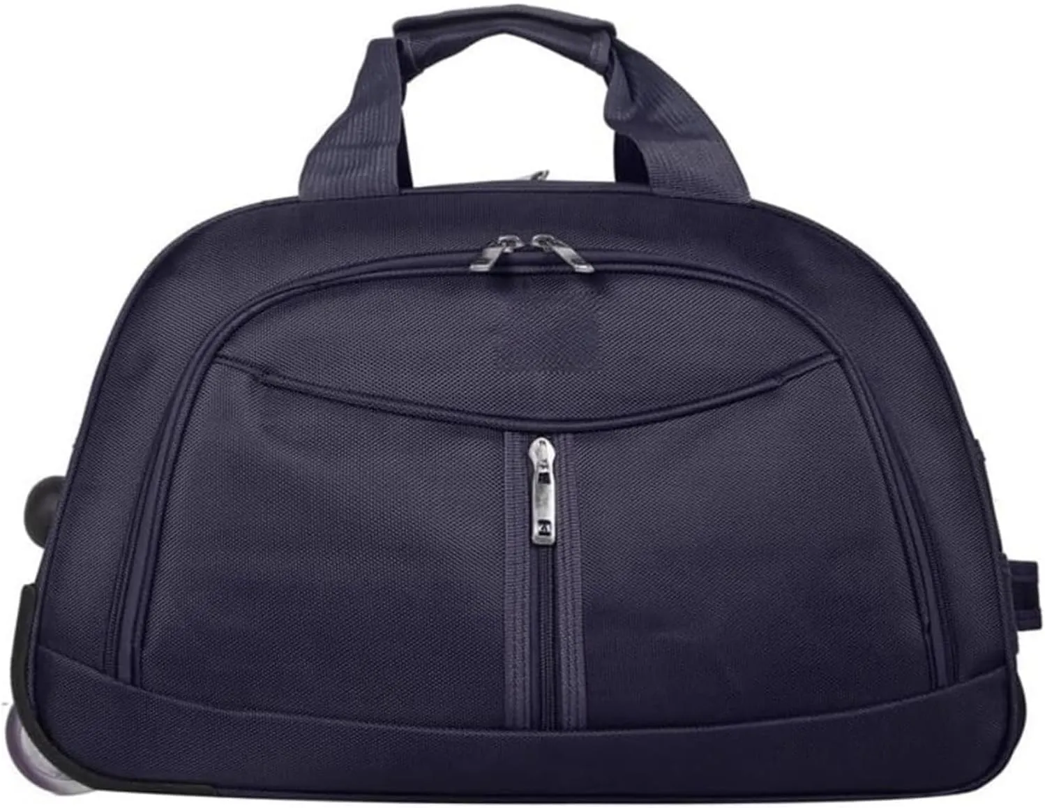 Wheeled Duffle Bag Foldable Bag Large Weekend Bag, Expandable Travel Duffel Bag,for Shopping Travel(Blue,Medium)