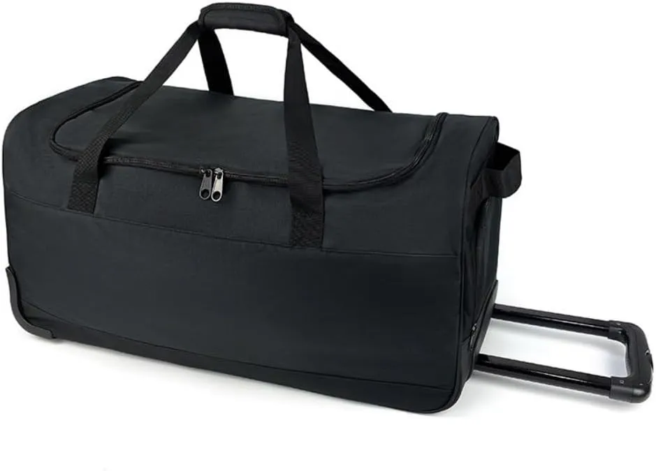 Wheeled Duffle Bag Large Capacity Suitcase with 360 ° Roating Wheels Waterproof Oxford Wheeled Holdall Multifunction Travel Bag for Travel Business Trip