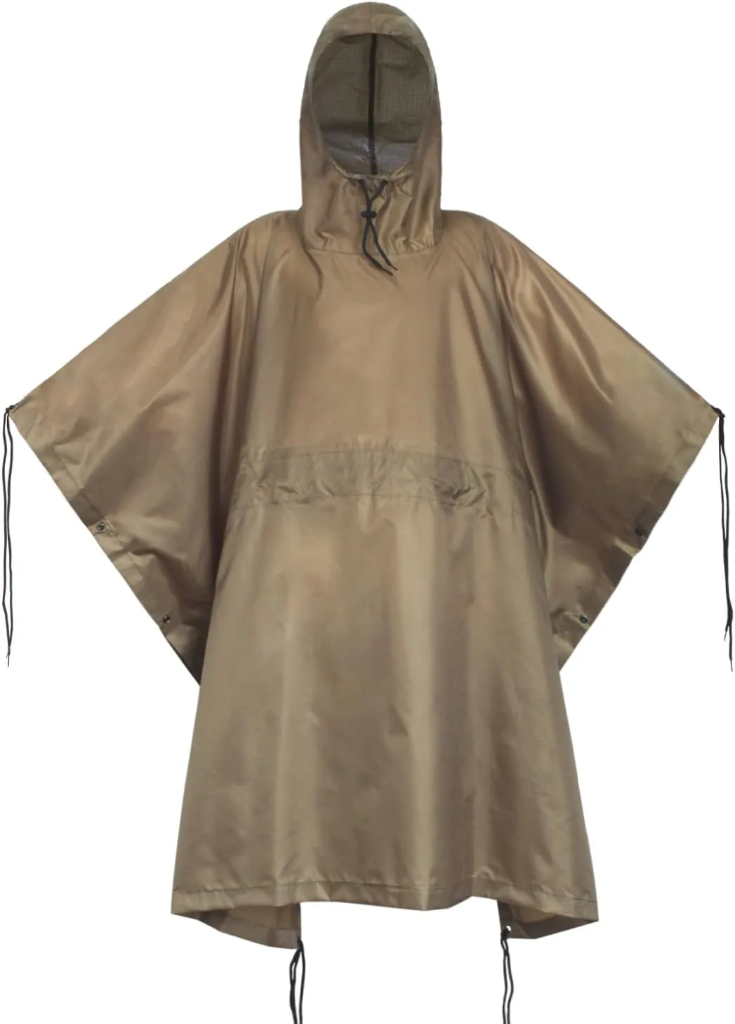 WINWAY Military Rain Poncho Camouflage Poncho Waterproof Lightweight Raincoat for Outdoor Hunting Hiking Camping
