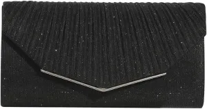 Women Envelope Clutch Bag Sequins Evening Bag Bridal Wedding Purse Shiny Handbag Elegant Sparkly Shoulder Bag