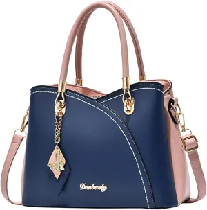 Women Handbag Large Capacity Plaid Contrast Color Middle One Shoulder Messenger Bag Bag Charms for Bags