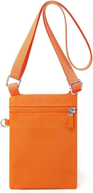 Women Small Crossbody Bag Casual Student Girls Messenger Bags Vintage Ladies Phone Purse Handbag Nylon Canvas Shoulder Bag