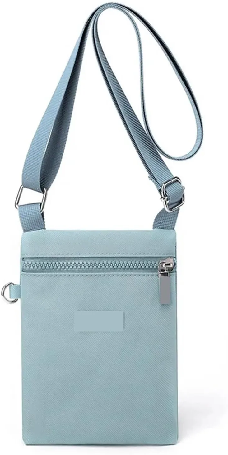 Women Small Crossbody Bag Casual Student Girls Messenger Bags Vintage Ladies Phone Purse Handbag Nylon Canvas Shoulder Bag