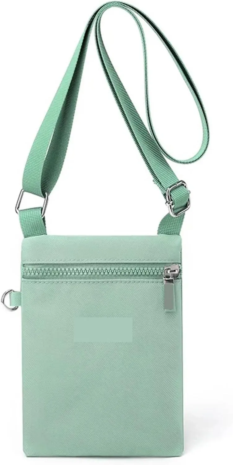 Women Small Crossbody Bag Casual Student Girls Messenger Bags Vintage Ladies Phone Purse Handbag Nylon Canvas Shoulder Bag