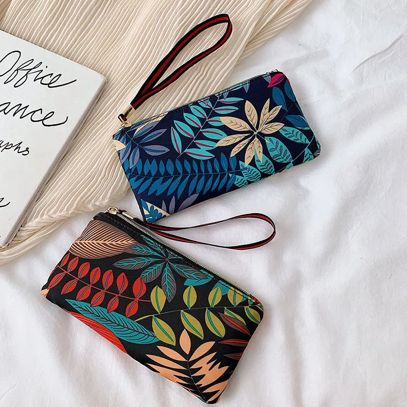 Women's Clutch Cloth Vintage Mori Style Artistic Coin Purses