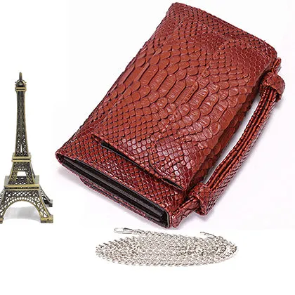 Women's Genuine Leather Envelope Bags 2019 - LINDA