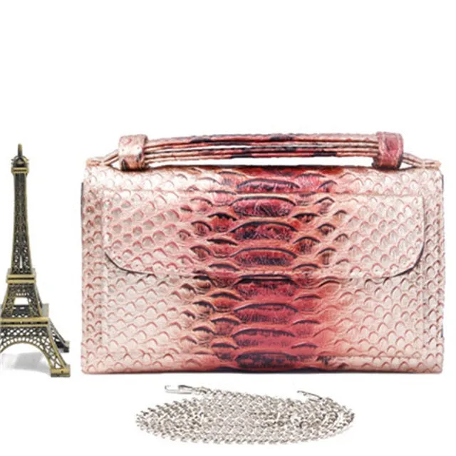 Women's Genuine Leather Envelope Bags 2019 - LINDA