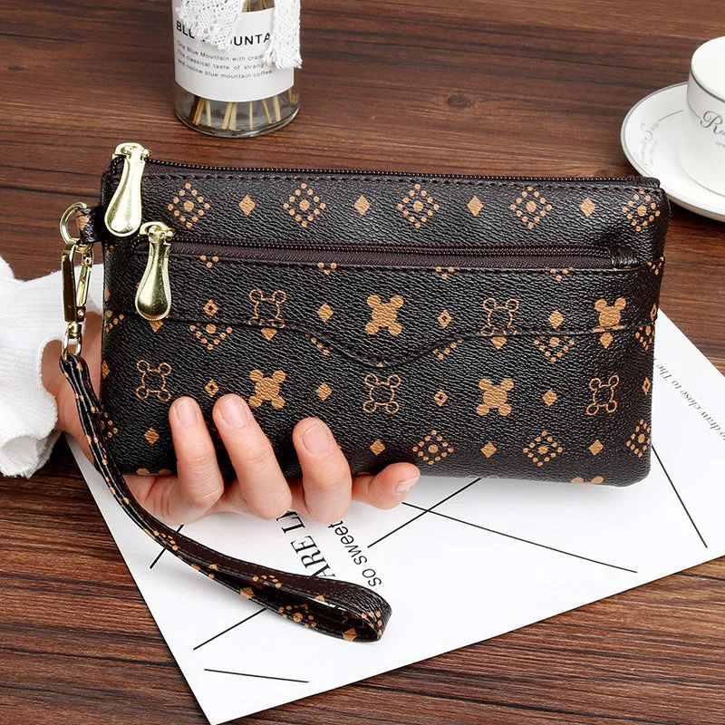 Women's Pouch Trendy Mobile Clutch Fashion Korean Purses