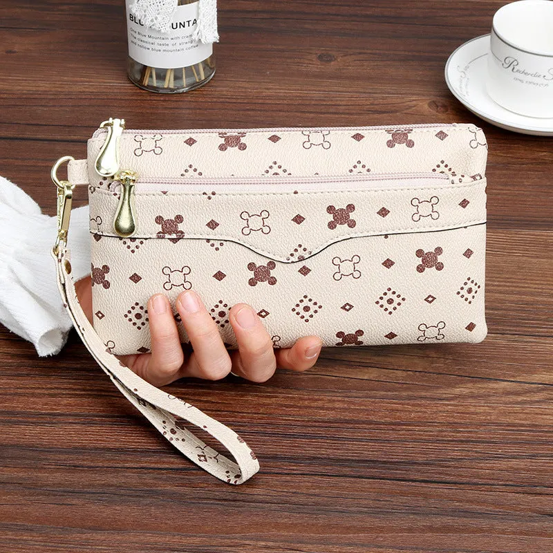 Women's Pouch Trendy Mobile Clutch Fashion Korean Purses