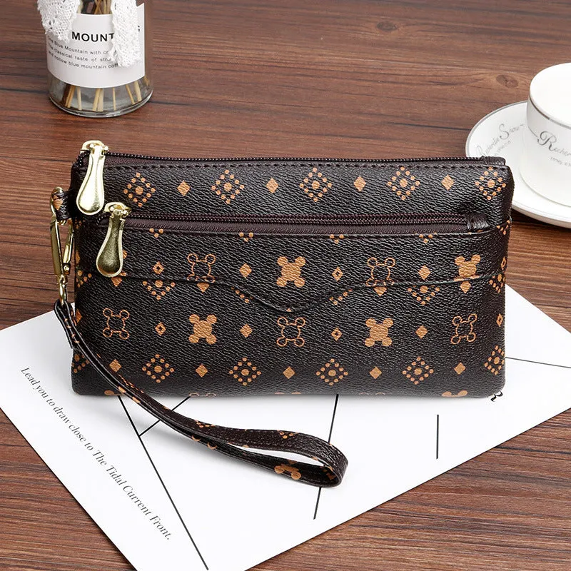 Women's Pouch Trendy Mobile Clutch Fashion Korean Purses