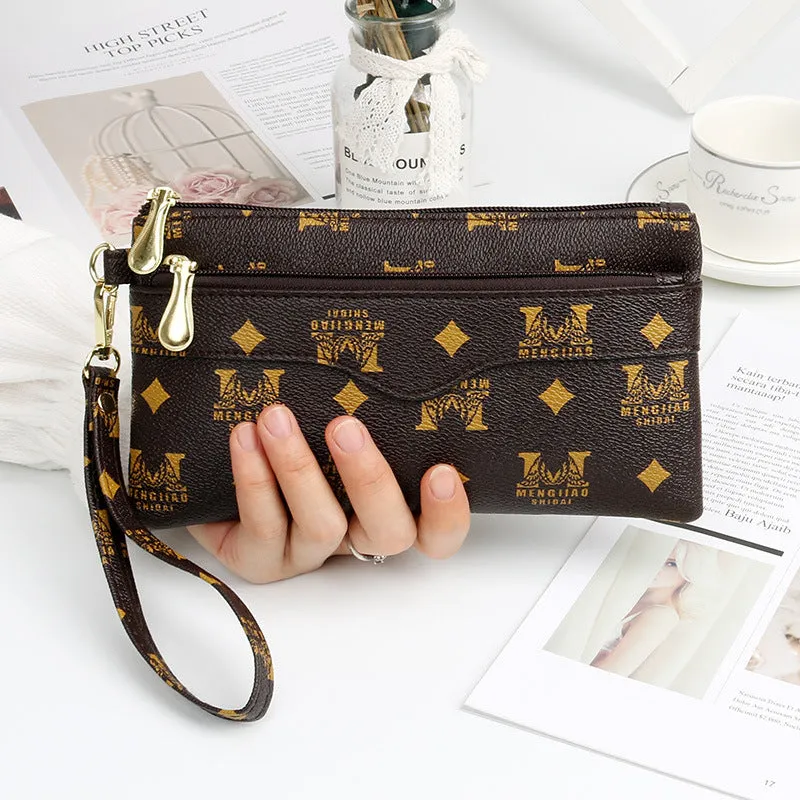 Women's Pouch Trendy Mobile Clutch Fashion Korean Purses