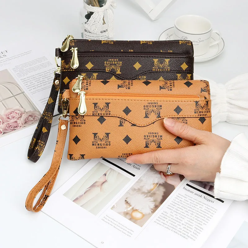 Women's Pouch Trendy Mobile Clutch Fashion Korean Purses