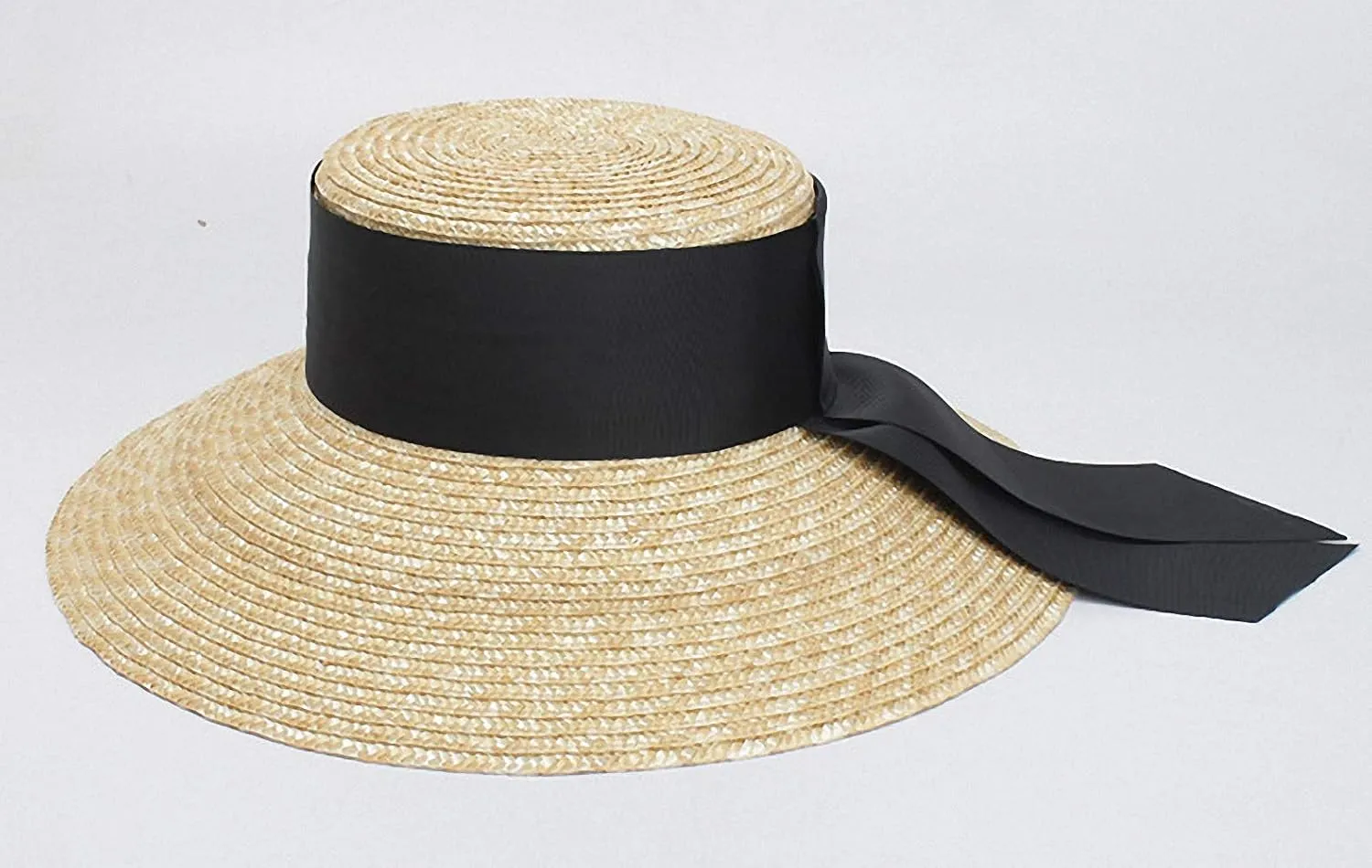 Women's Wide Brim Braided Sun Hat UPF 50  Sun Protection Floppy Summer Beach Cap Straw Hat