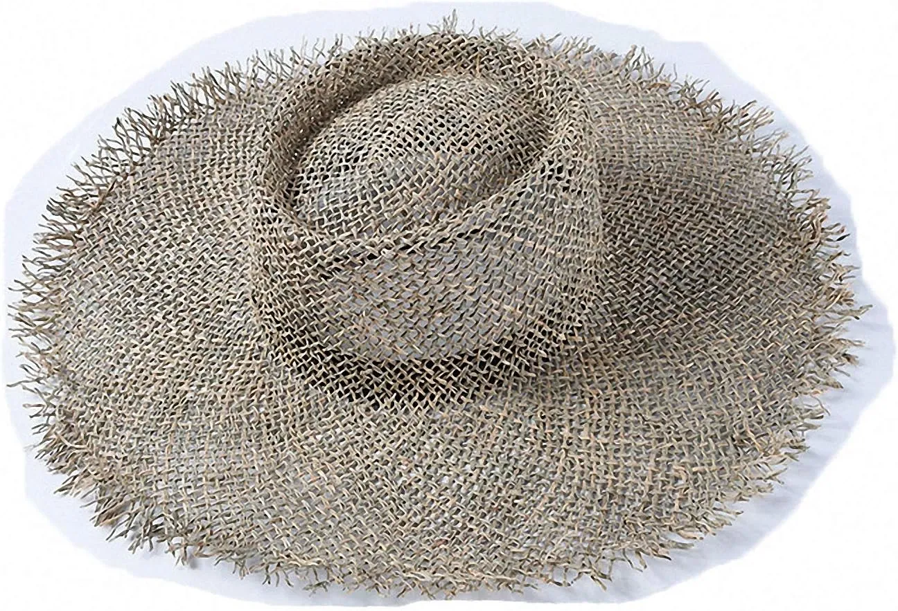 Women's Wide Brim Braided Sun Hat UPF 50  Sun Protection Floppy Summer Beach Cap Straw Hat
