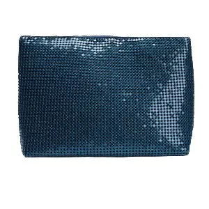 Xanadu Sequined Mesh Clutch