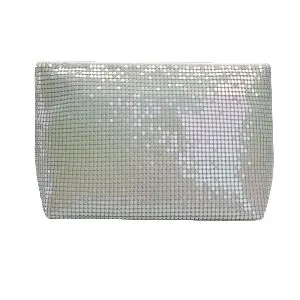 Xanadu Sequined Mesh Clutch