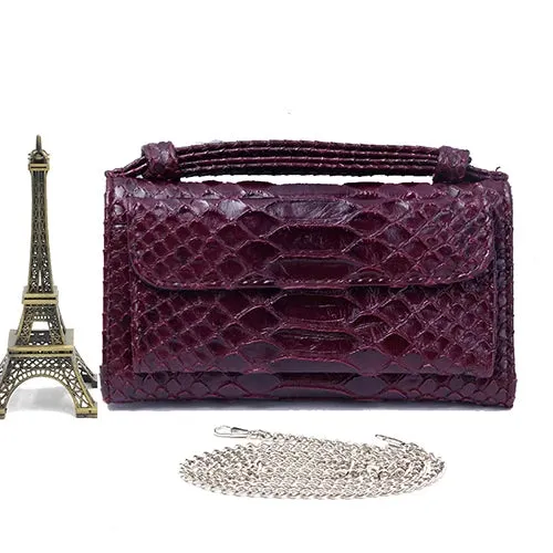 XMESSUN High Quality PU Leather Clutch Crossbody Bag for Women Gold Luxury Serpentine Clutch Purse Messenger Bags Girls 2024