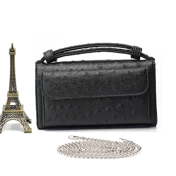 XMESSUN High Quality PU Leather Clutch Crossbody Bag for Women Gold Luxury Serpentine Clutch Purse Messenger Bags Girls 2024