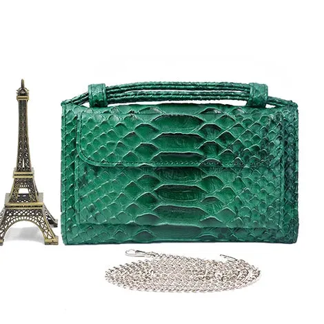 XMESSUN High Quality PU Leather Clutch Crossbody Bag for Women Gold Luxury Serpentine Clutch Purse Messenger Bags Girls 2024
