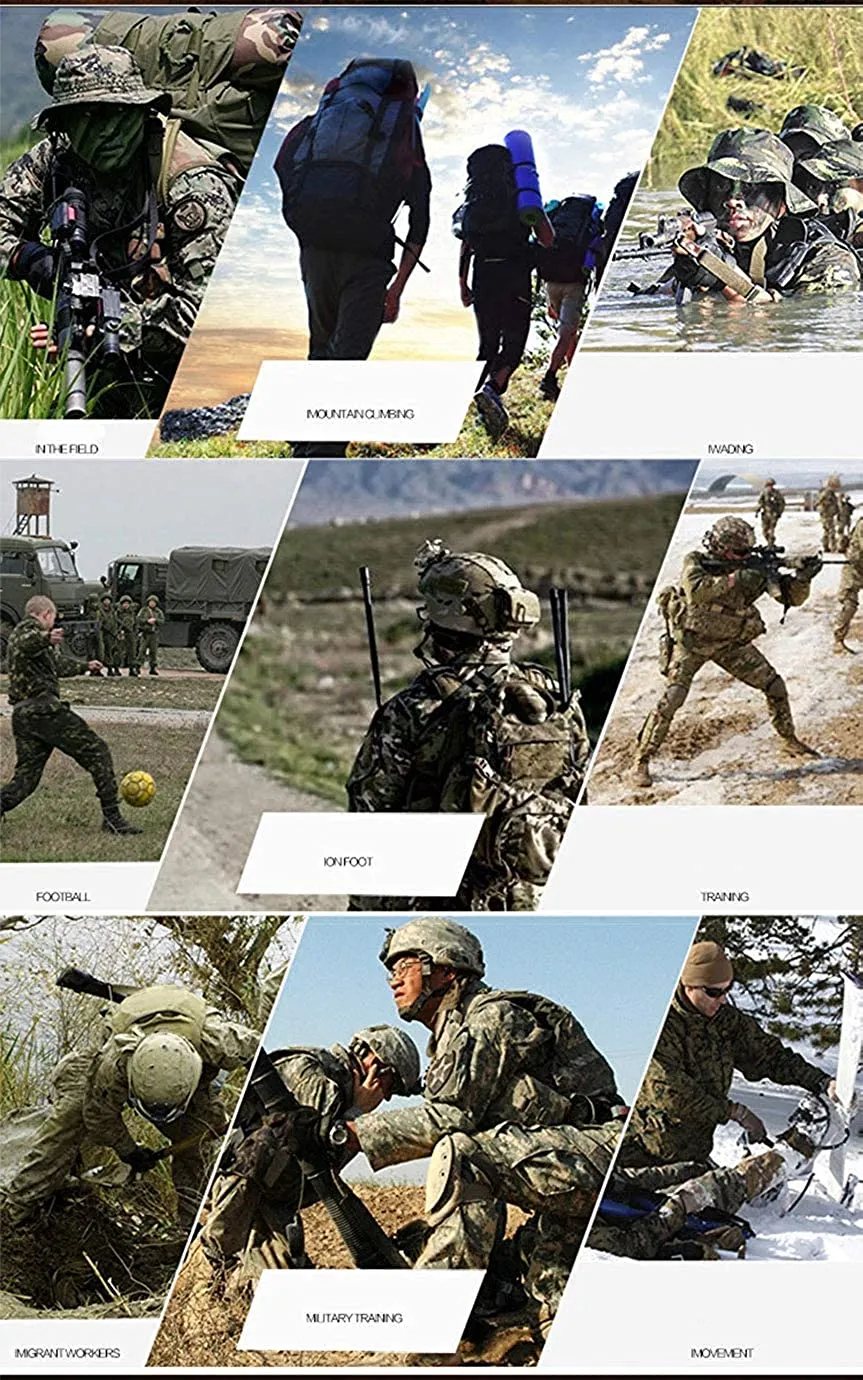 YUSHOW Military Uniforms for Men Tactical Combat Shirt and Pants