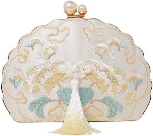 YYW Clutch Purse Women Evening Handbag Top Handle Purse Crossbody Shoulder Bag for Wedding Party Prom