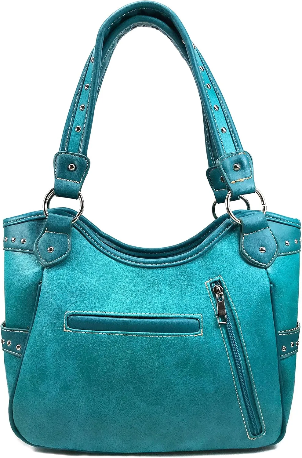 Zelris Faith Love Hope Cross Angel Wing Women Conceal Carry Women Tote Purse Set